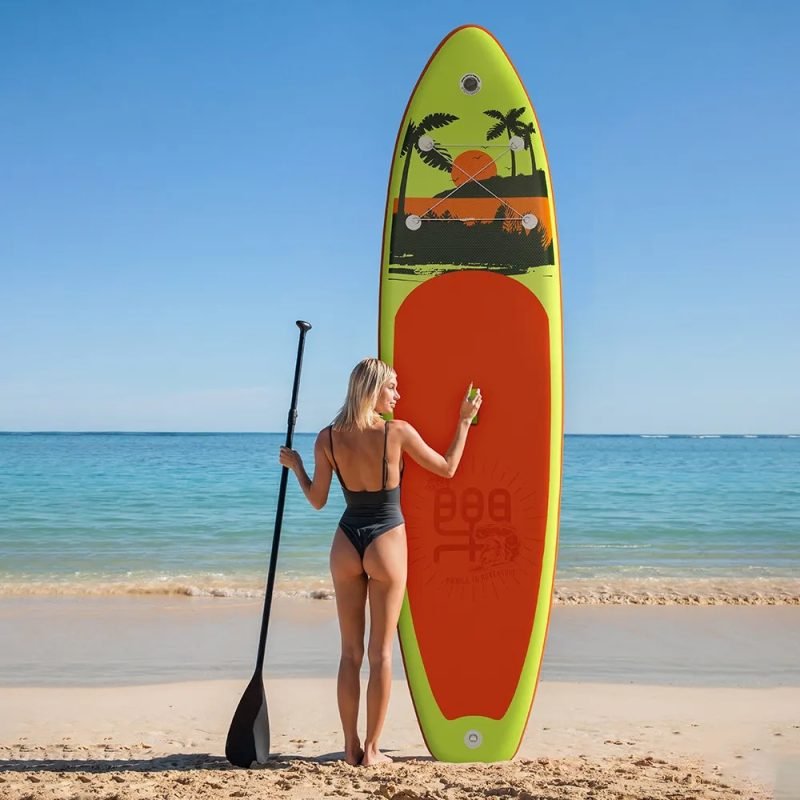 Water Skiing And Surfing, Standing Surfboard, Inflatable Surfboard - Image 2