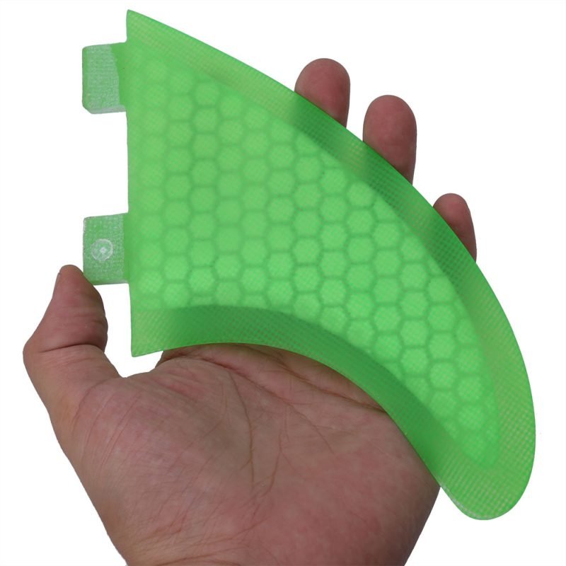 Green FCS Surfboard Fin Thruster Fins Surfing (G7) - Image 5