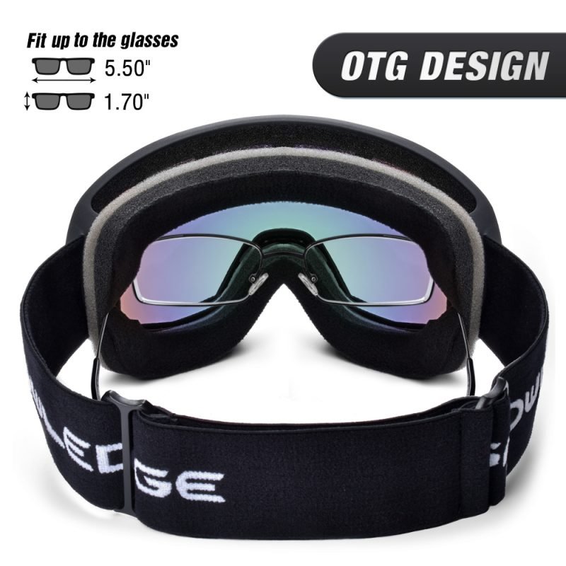 New double-layer anti-fog ski goggles, mountaineering ski goggles, men's and women's snow glasses card myopia - Image 8